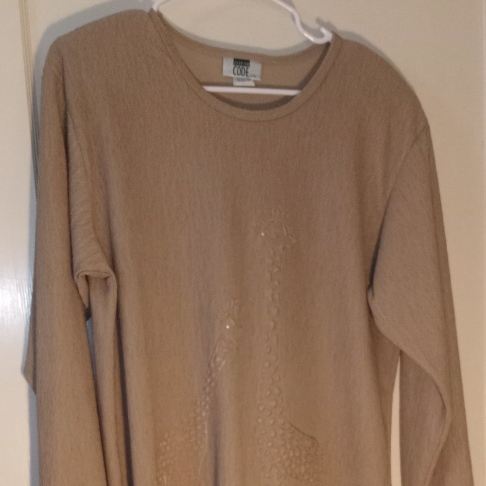 Vintage Fashion Code USA Tunic Top for Women - one size